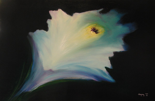Celestial Orchid (SOLD) - Visionary Imagist - Click to enlarge