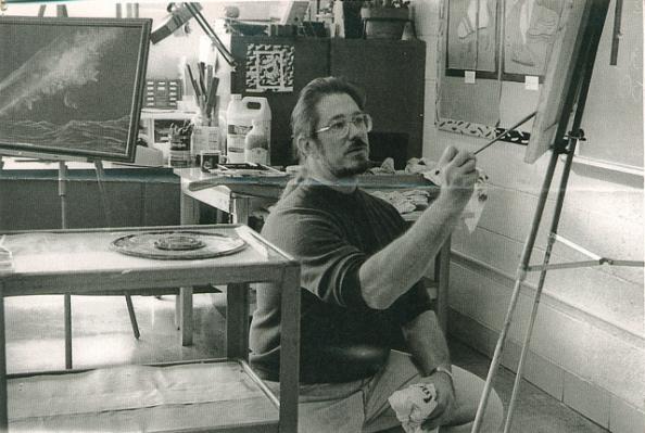 ME TEACHING ART - Visionary Imagist - Click to enlarge