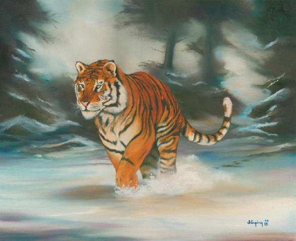 Siberian Hunt - Visionary Imagist - Click to enlarge