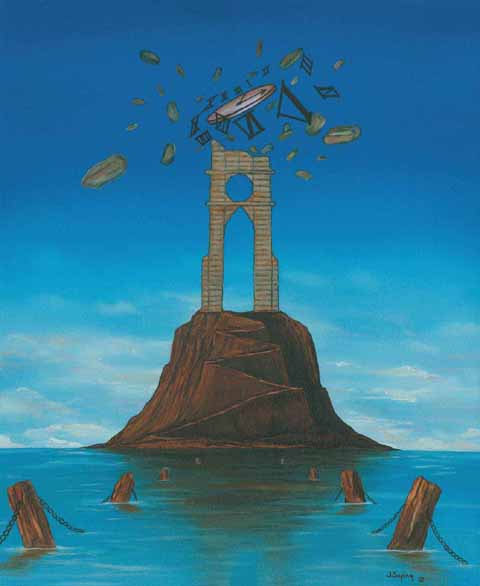 Time Destroys All Things - Visionary Imagist