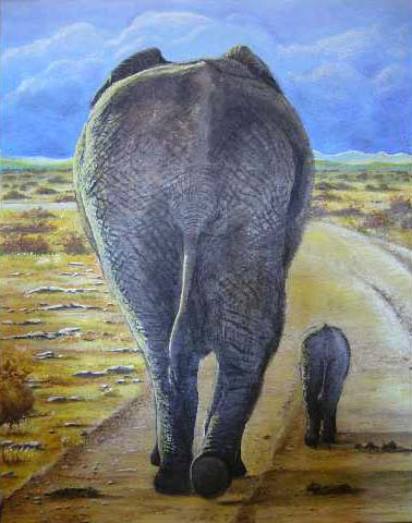 Bye bye éléphants - Séverine Antoniotti