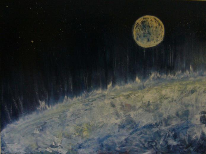 Vision lunaire - Séverine Antoniotti - Cliquer pour afficher en grand