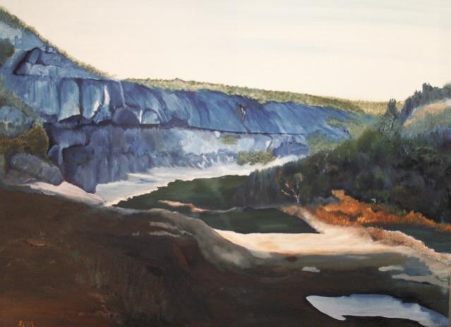 Seminole Canyon - Leon Bayless - Click to enlarge