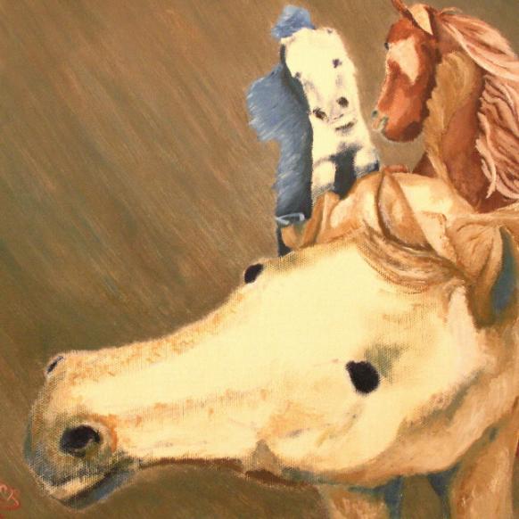 Three Horses - Leon Bayless - Cliquer pour afficher en grand