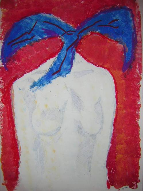 femme fleur - T. X.