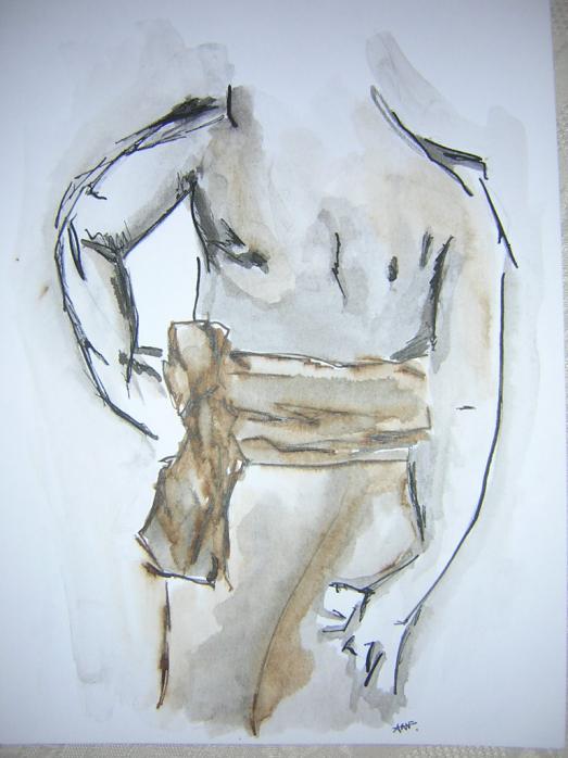 jeune moine bonze - T. X.