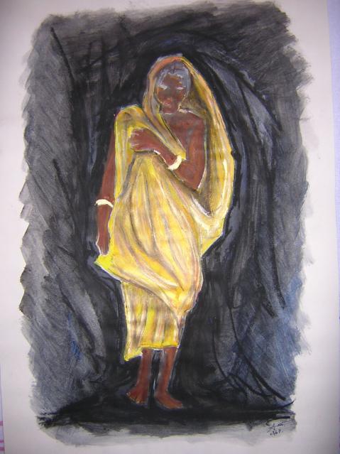 Mendiante  en Jaune - T. X.