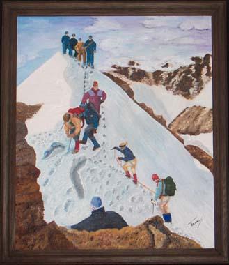 Un sommet du Mont Rose - Francis Misse