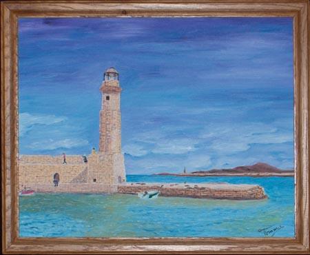 Phare en Crete - Francis Misse