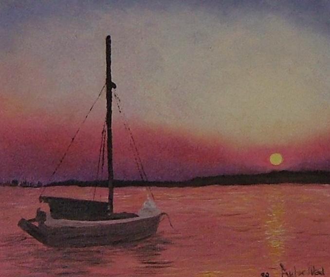 coucher tranquille - Sylvie Allard Zwierzchowska - Cliquer pour afficher en grand