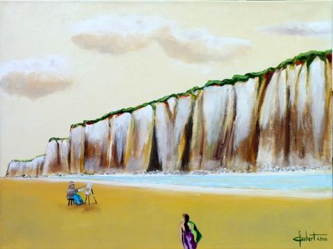 Falaise de Varengeville - Georges Gubert