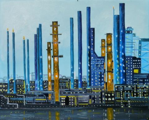 La raffinerie - Georges Gubert