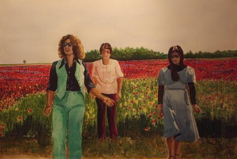 Champ de coquelicots - Georges Gubert