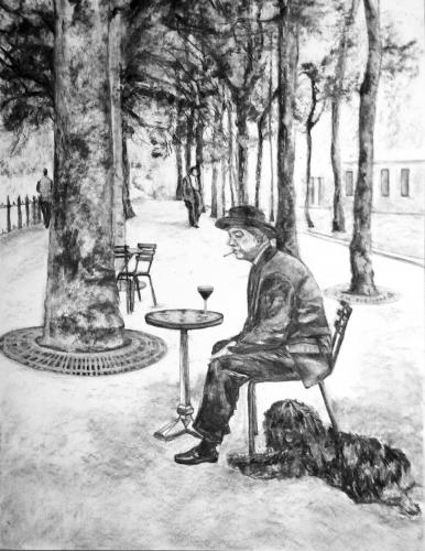 Prevert d'aprés Doisneau - Lella Grigorieff