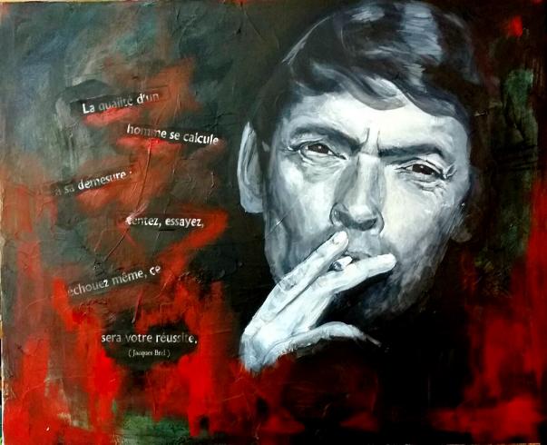 Jacques Brel - Lella Grigorieff - Click to enlarge