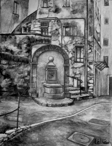 fontaine de la délivrance - Lella Grigorieff