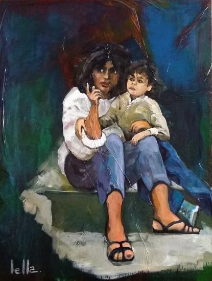 La mère et l'enfant - Lella Grigorieff