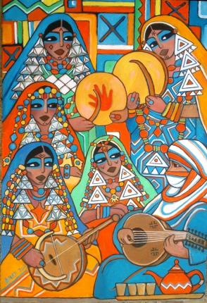 femmes targuis - Ahmed Salah Bara