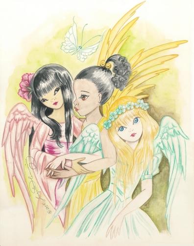 Angels Come In All Colours - Angela F.