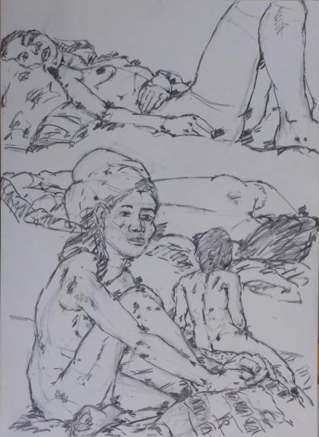 Akt-Kohle 1 - Udo Dietrich