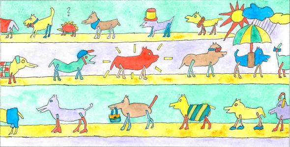 Ein Hund ist nackt - Udo Dietrich - Click to enlarge