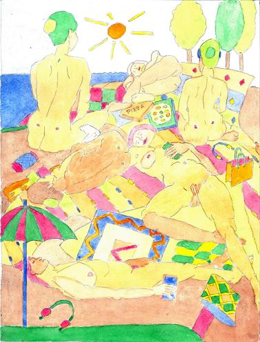 Nachmittag am Strand - Udo Dietrich