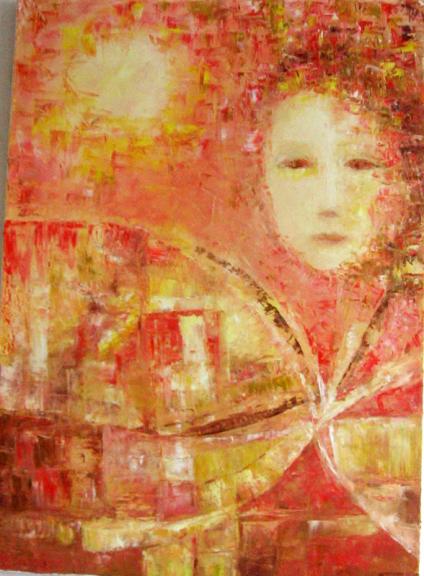 The woman with the mask - Anna Wasikiewicz