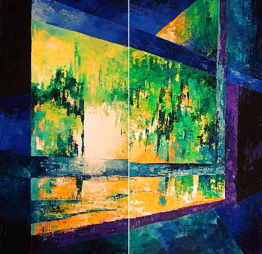 inside looking out - Wim van der Heijden