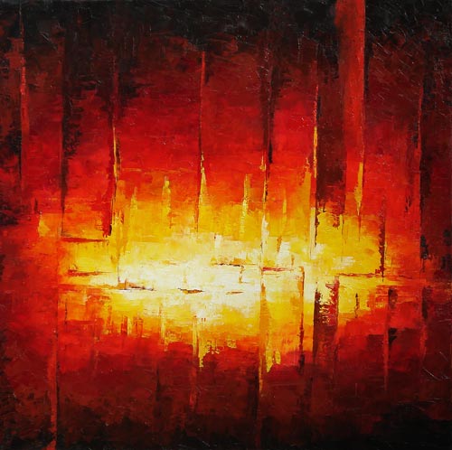 red sails in the sunset - Wim van der Heijden