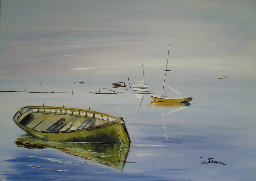 Automne à Andernos - Daniel Serrec - Cliquer pour afficher en grand