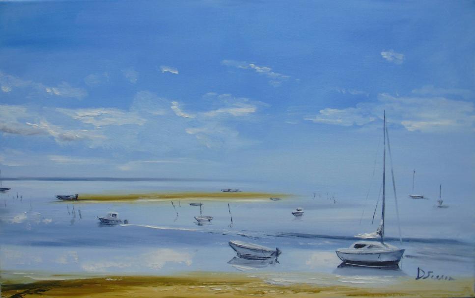 Le banc de sable - Daniel Serrec - Cliquer pour afficher en grand