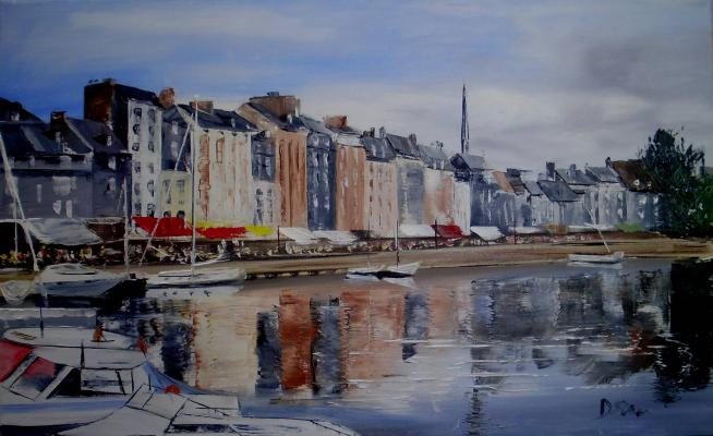 Le port de Honfleur - Daniel Serrec - Cliquer pour afficher en grand