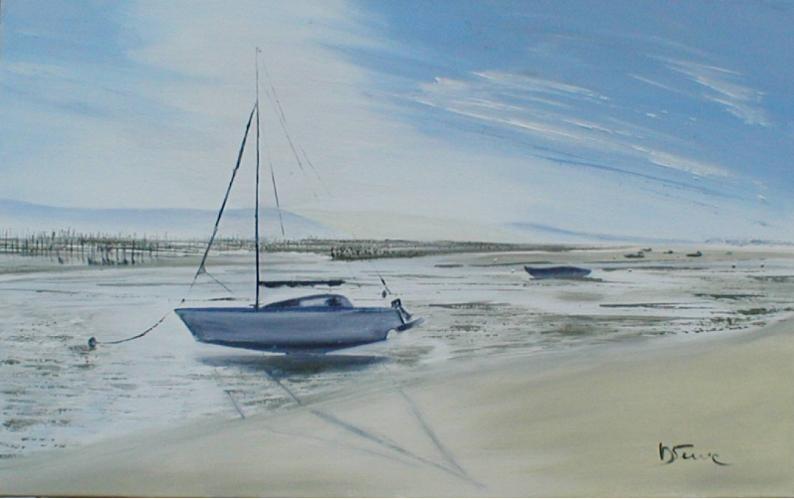 Matinée au Cap Ferret - Daniel Serrec - Cliquer pour afficher en grand