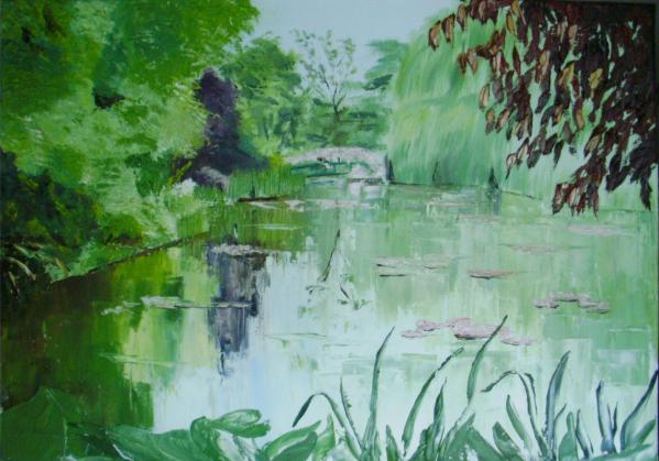 Les Nymphéas de Giverny - Daniel Serrec - Cliquer pour afficher en grand