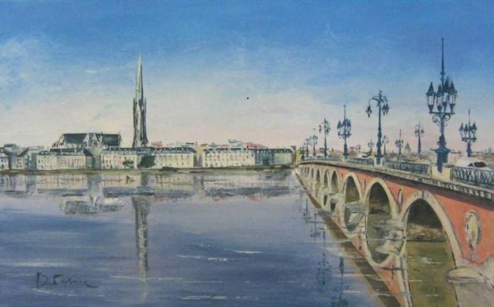Le Pont de Pierre - Daniel Serrec - Cliquer pour afficher en grand