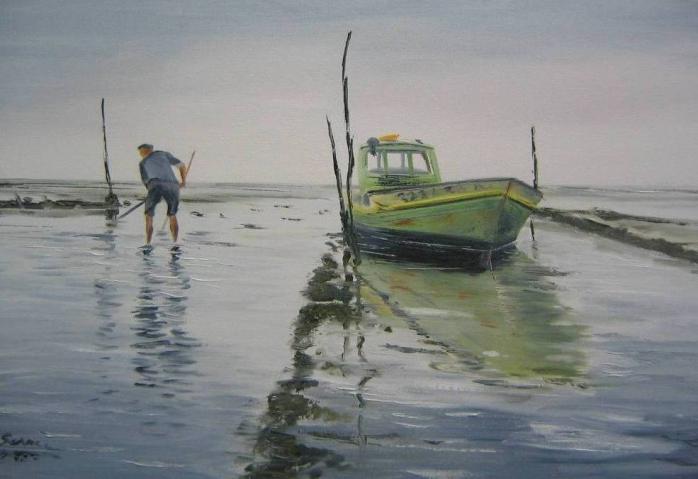 Le travailleur de la mer - Daniel Serrec - Cliquer pour afficher en grand