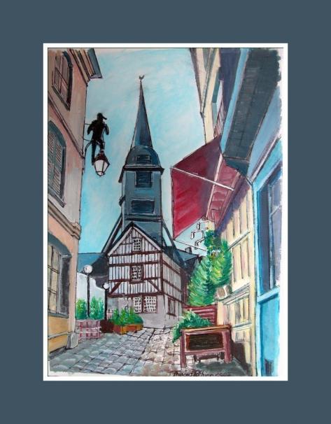 117 HONFLEUR...Ballade en ruelles - Fap