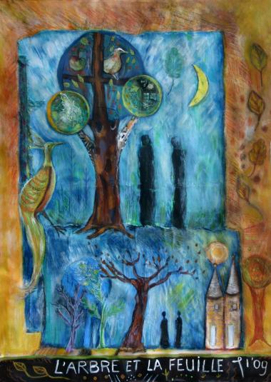 L'arbre et la feuille - Jelly Cloux-Wesly