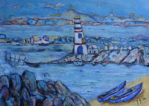 Le phare - Jelly Cloux-Wesly