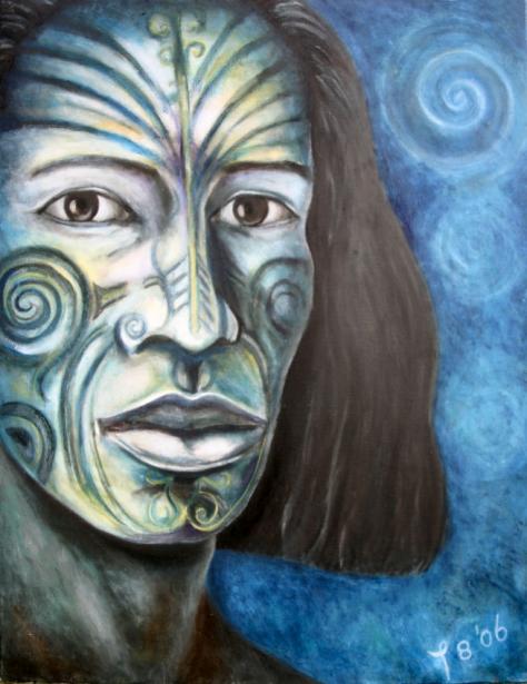 Ta Moko Maori - Jelly Cloux-Wesly