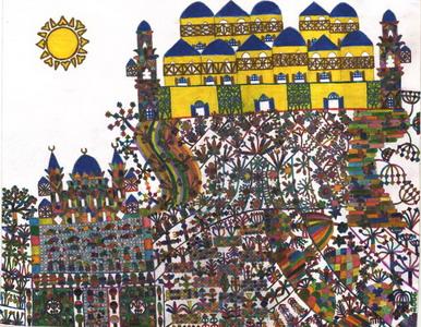 A village with towers - Adib Fattal