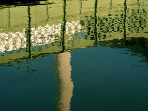 Reflet du pont - Fluorit