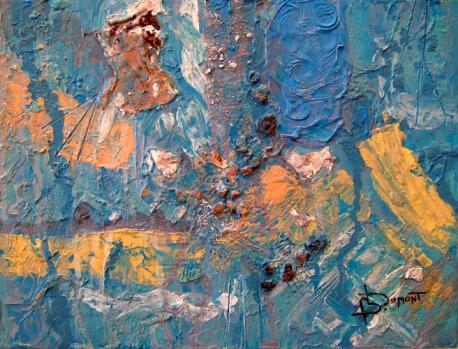 blue abstraction 1 - Bruno Dumont