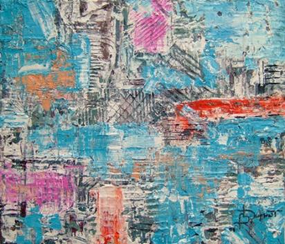 mur abstraction 1 - Bruno Dumont