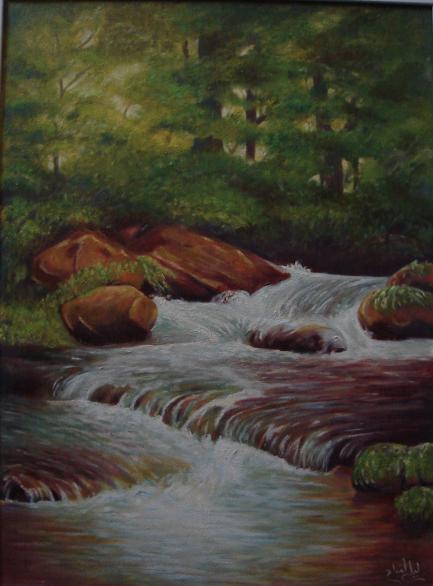 Paysage - Leila Ameddah