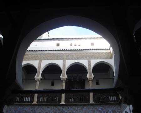 Les arcades du palais Mustapha Pacha -Alger- - Leila Ameddah