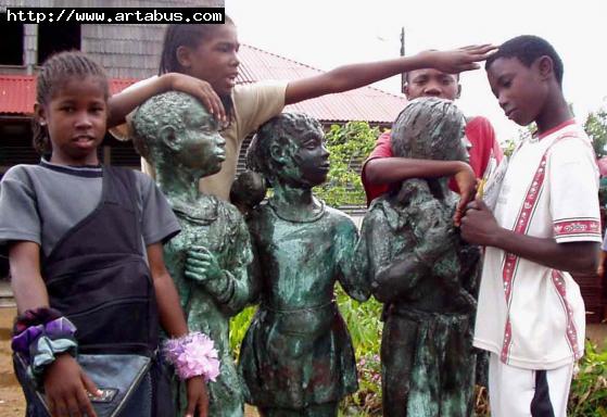 Les trois enfants de Guyane - Bertrand Piechaud