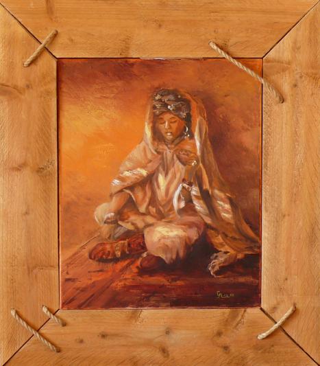 Femme au harem - Christine Aussillous Boudou