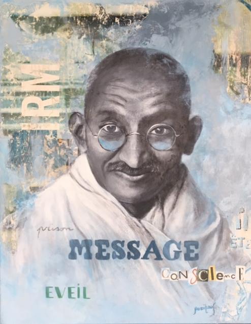 Gandhi - Christine Aussillous Boudou