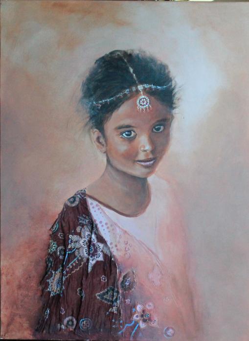 Pensive attitude - Christine Aussillous Boudou